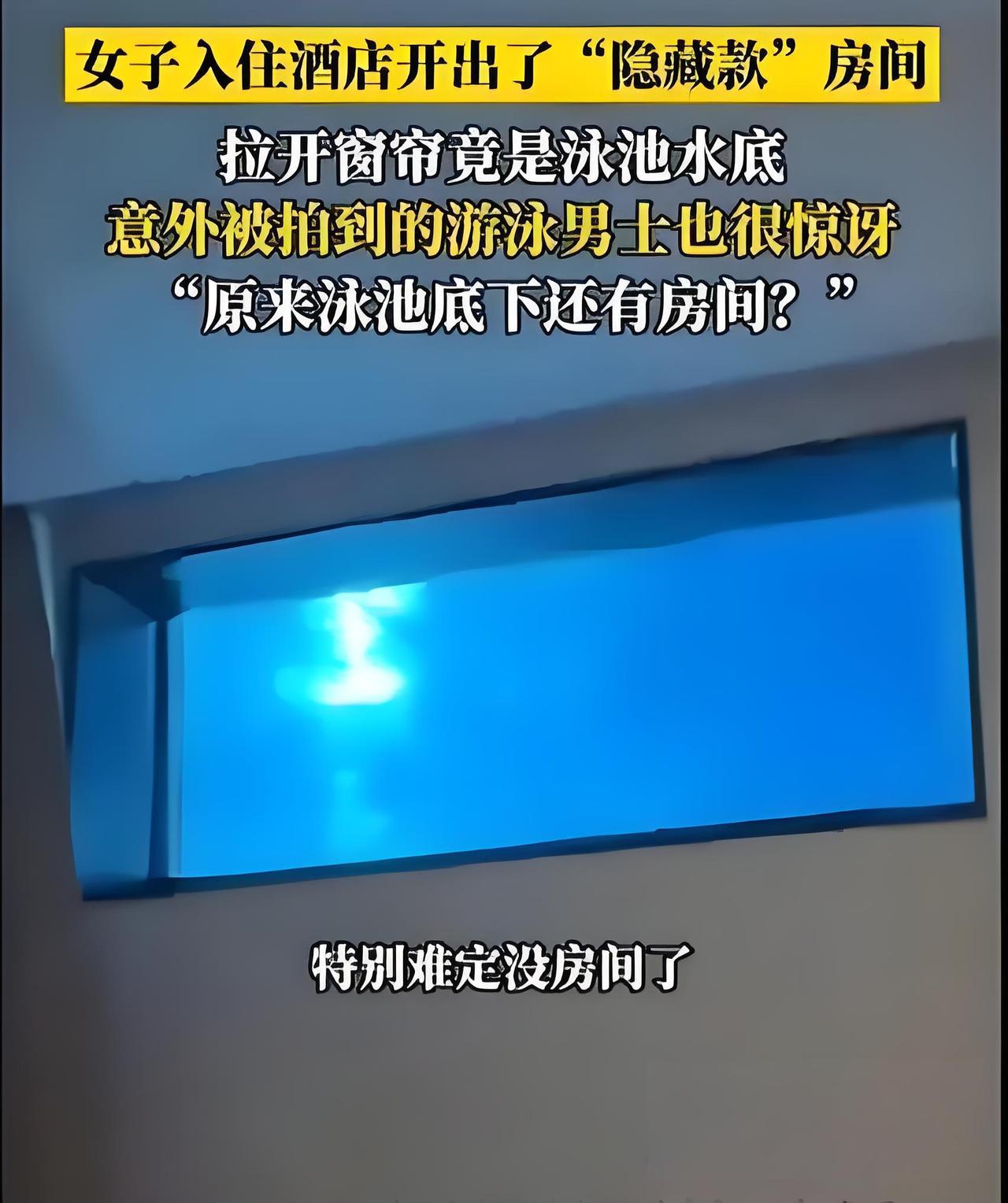 西双版纳这酒店是懂惊喜的，
别人拉开窗帘看风景，
谢女士拉开窗帘看的是…

20
