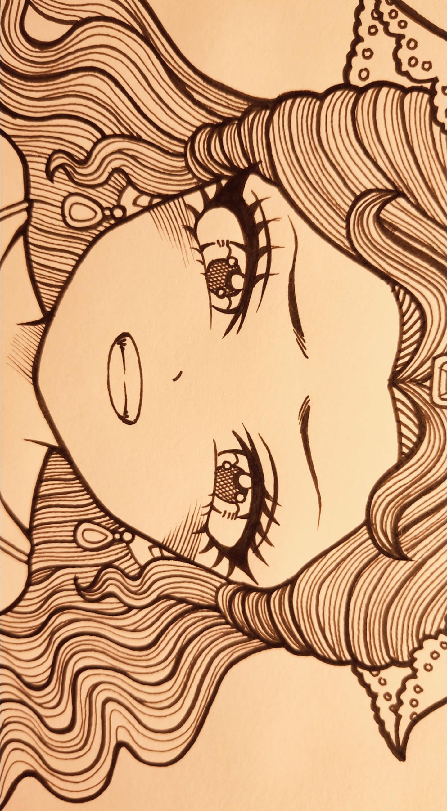 人物的面部表情刻画