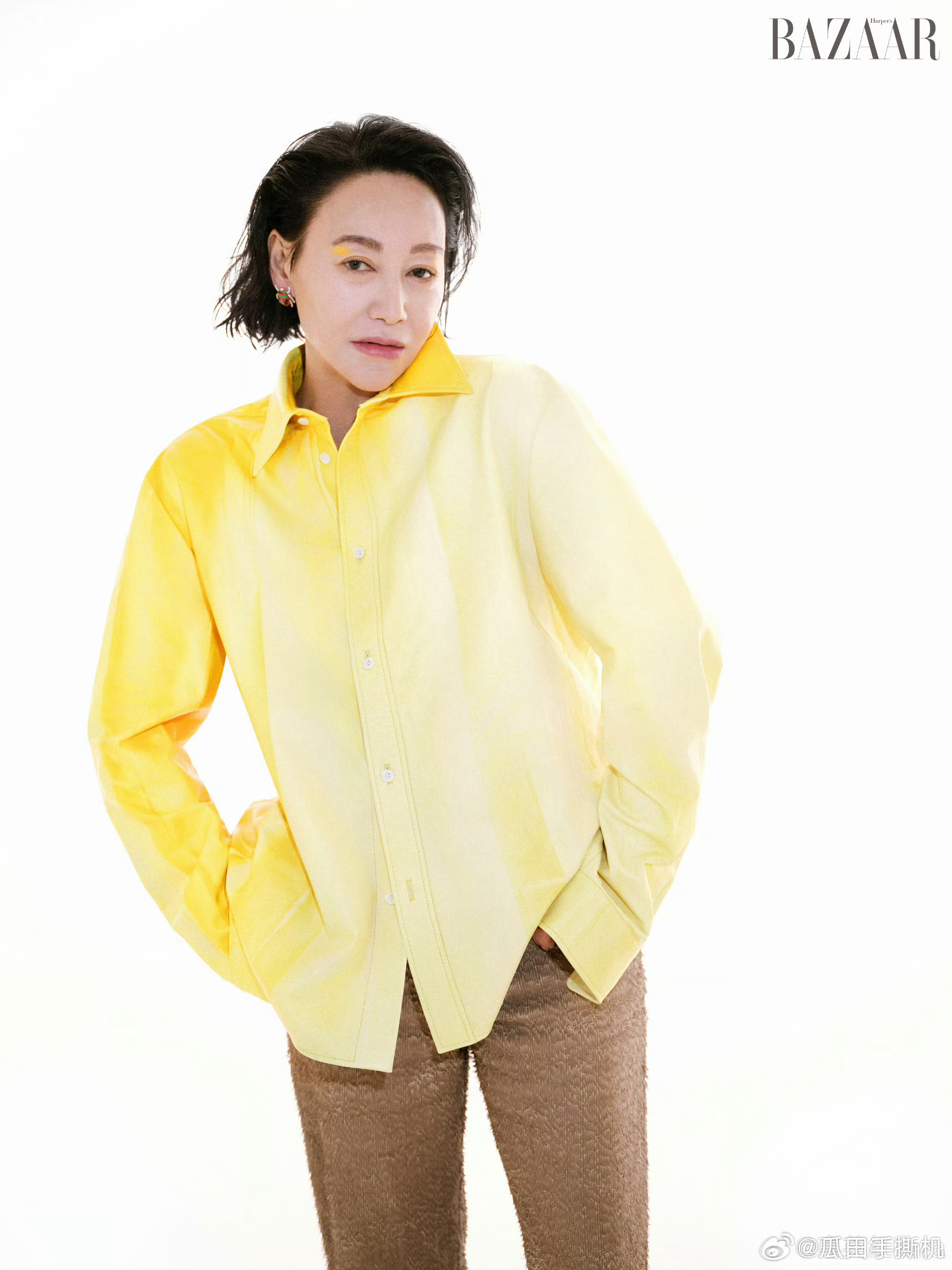 惠英红二登时尚芭莎封面60岁是傍晚，66岁正是夜晚最热闹的时候｜惠英红二登芭莎，