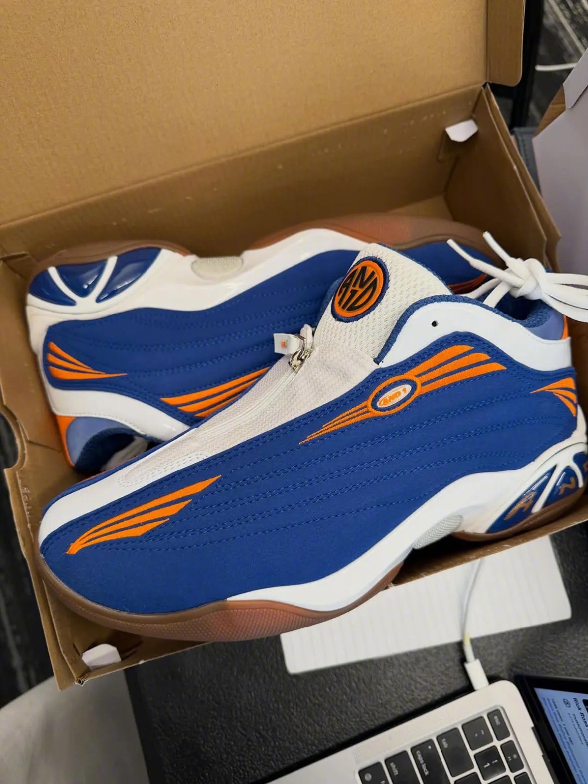 AND1 Mad Game Pro「Knicks」PE尼克斯后卫阿尔瓦拉多的AN