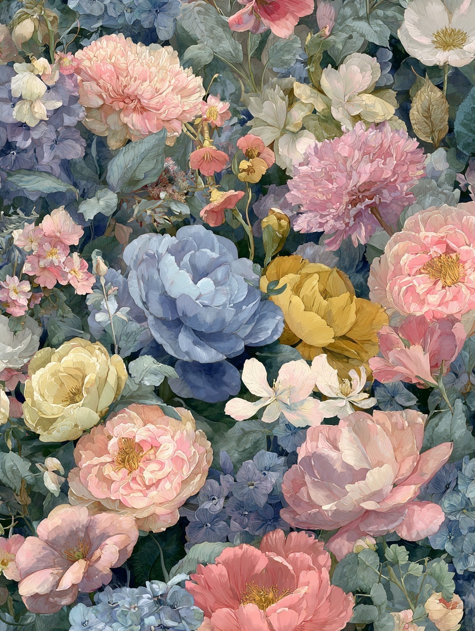 🌼🌸💐🩵💜（X：DailyFlowersX） ​​​