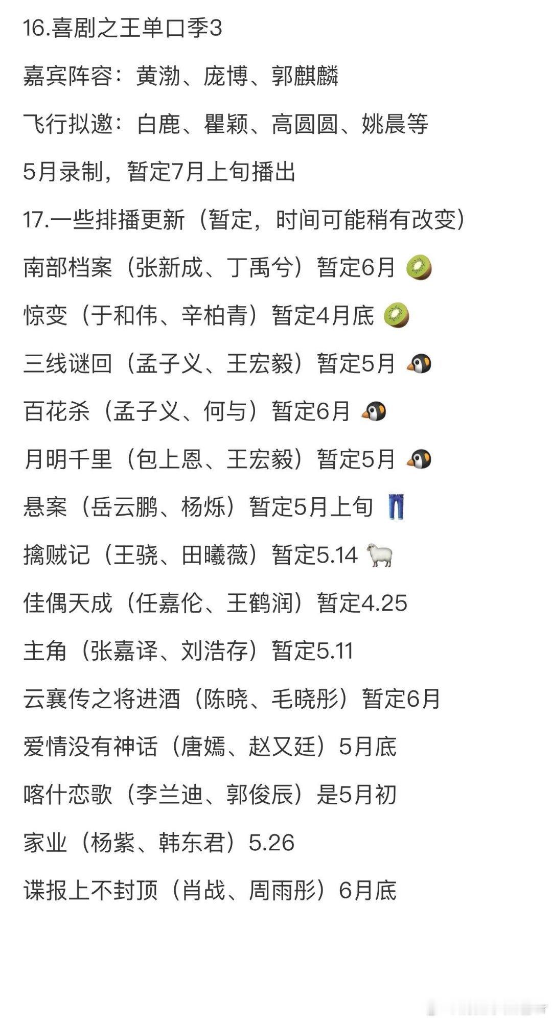 4.18圈内小🍉给大家带来今天的🍉1.杨幂 Prada香水2.代旭 高端酒水