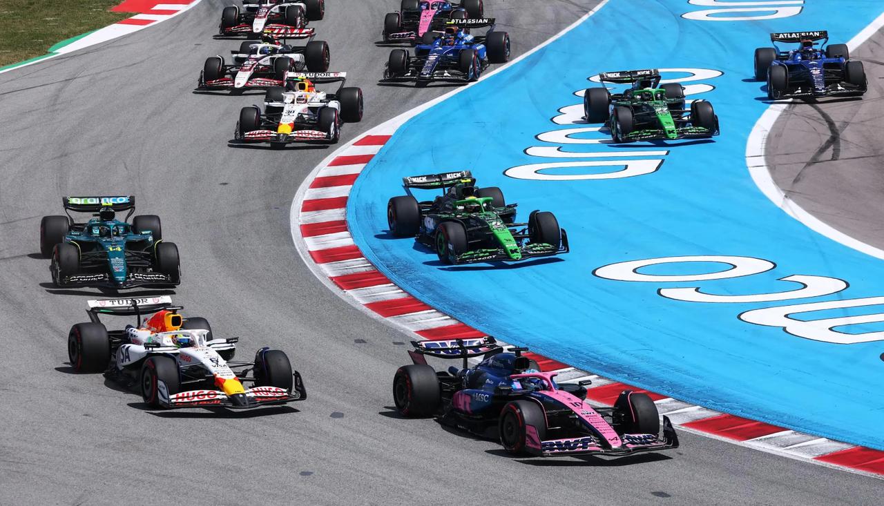 F1排位赛跟正赛不是一回事，快的车手正赛不一定快
墨西哥站排位赛跑得最快的车，正