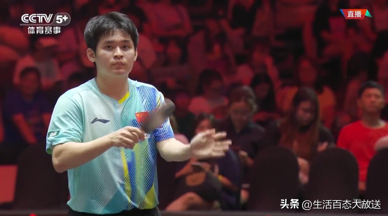 林诗栋再输外战，2-4不敌法国乒乓一哥，单局6/1领先遭逆转[流泪]

WTT新