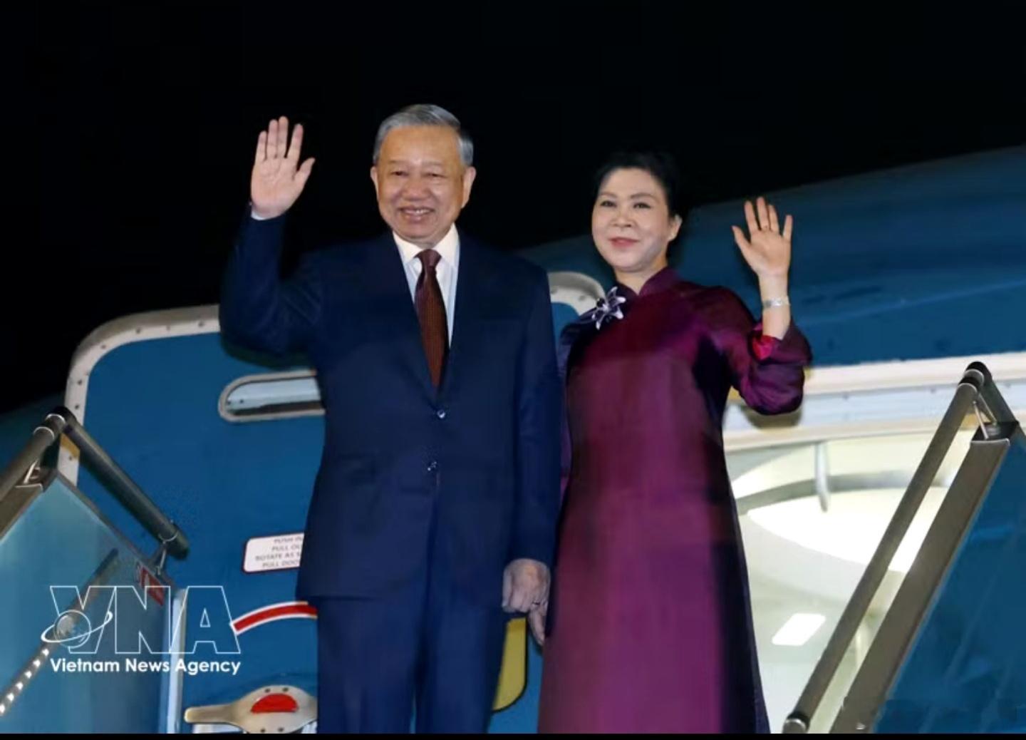 越南苏林开启访华之旅。 