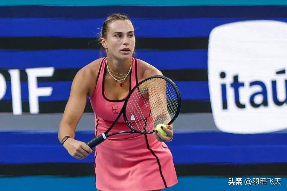 萨巴伦卡上演暴力美学
北京时间3月27日上午2026年wTA1000迈阿密站女单