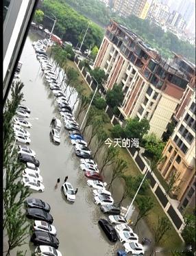 5月18日，荆州遭遇了一场罕见的特大暴雨，据说这是自1953年以来最厉害的一次，