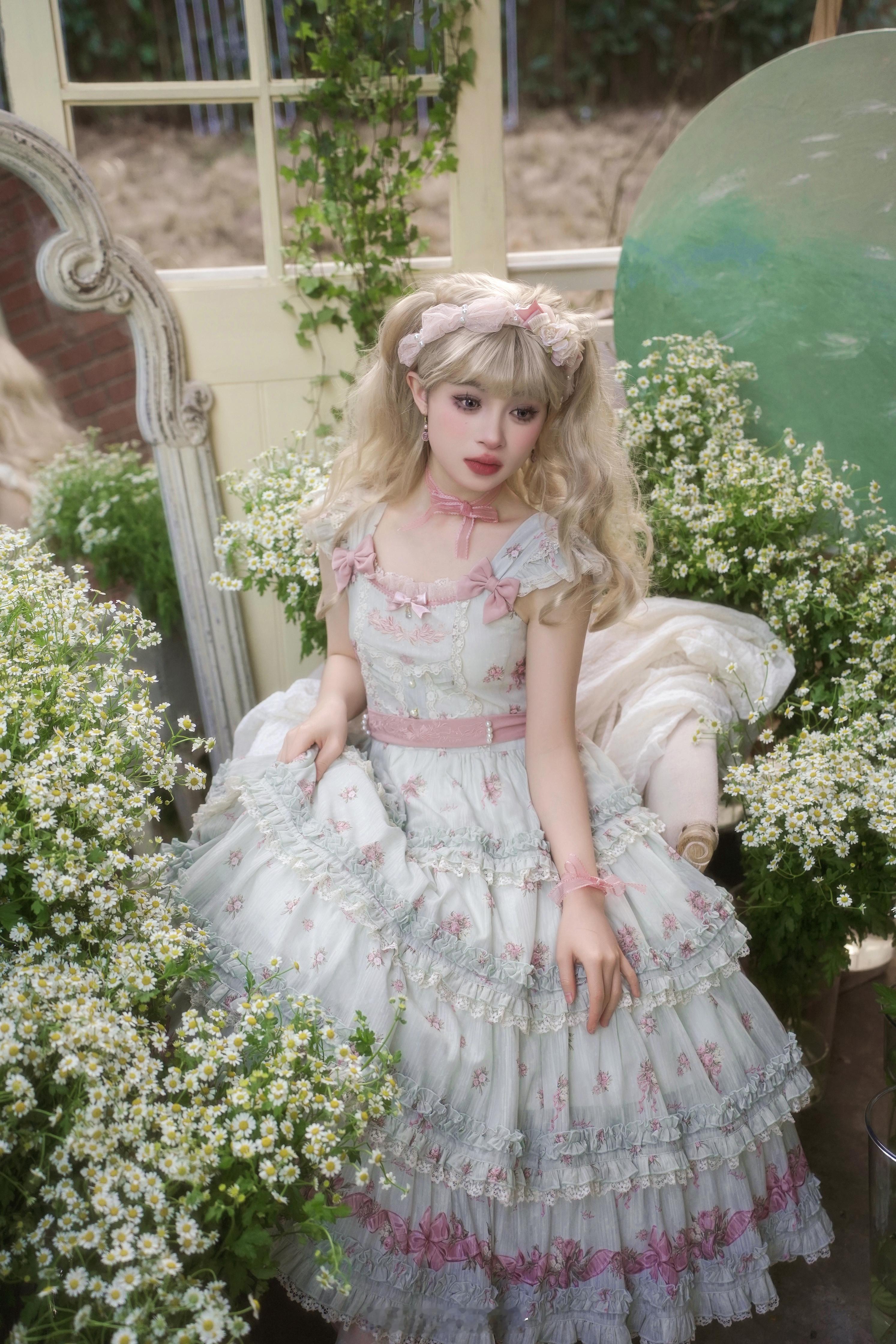 🌸    花之礼赞🧚🏼‍♀️：InoueK- 👗：梅子洋装#LOLITA