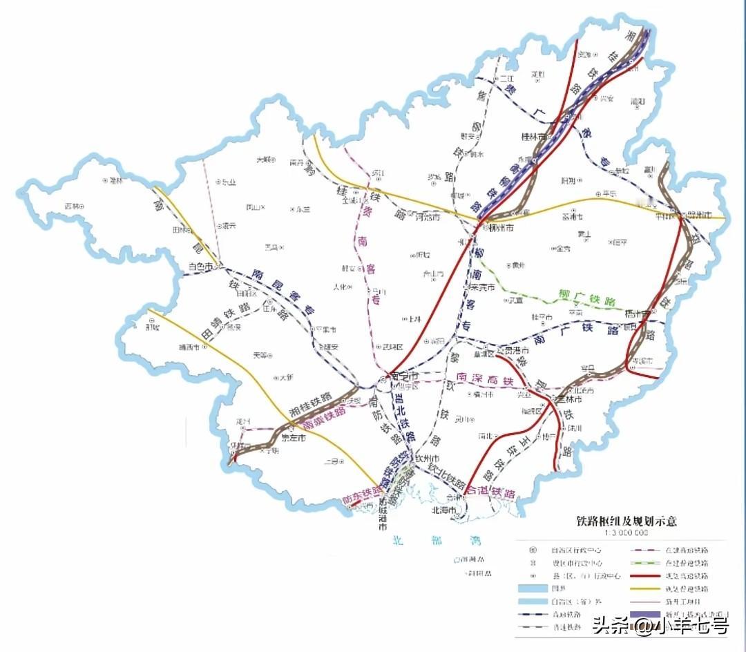 得益于对外连接日益完善的铁路网，
今年春运，南宁局客流量也是创历史新高！
40天