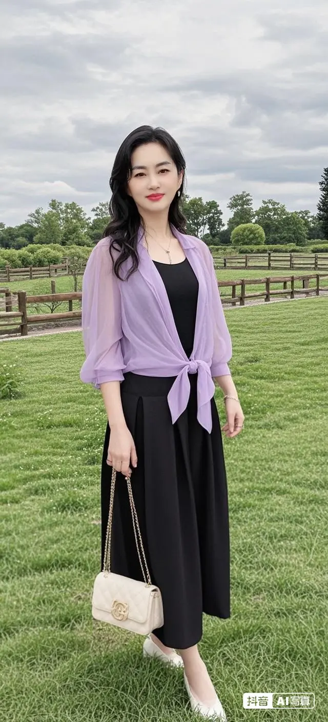 穿搭 穿出自己的风格  每个年龄段都有不同的美和韵味气质
