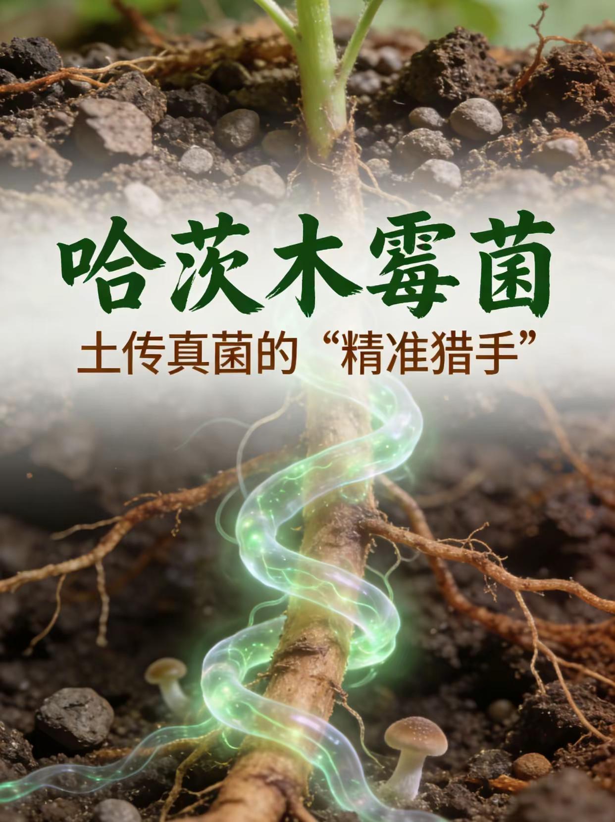 哈茨木霉菌，土传真菌的精准猎手！。哈茨木霉菌