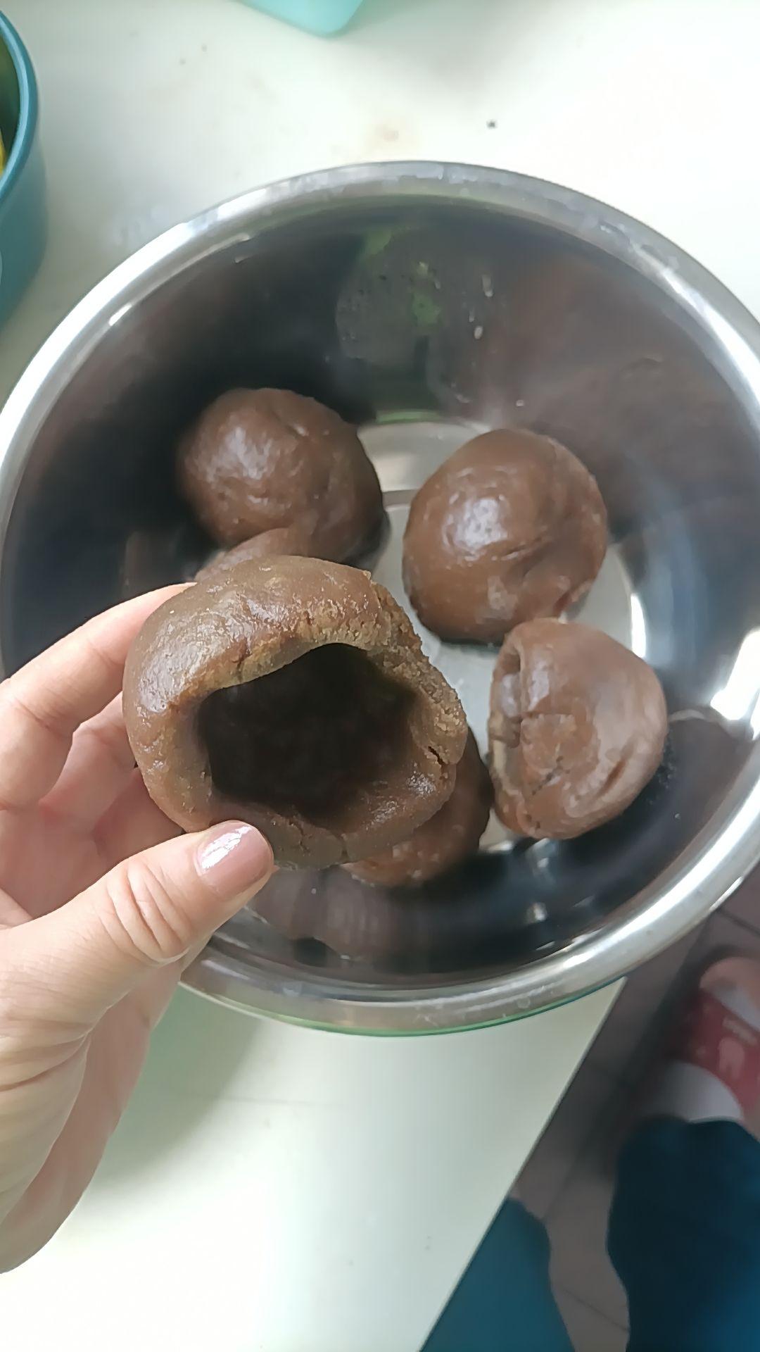 心心念念想吃的红薯面窝窝头终于吃上了猜猜这是啥 手工diy