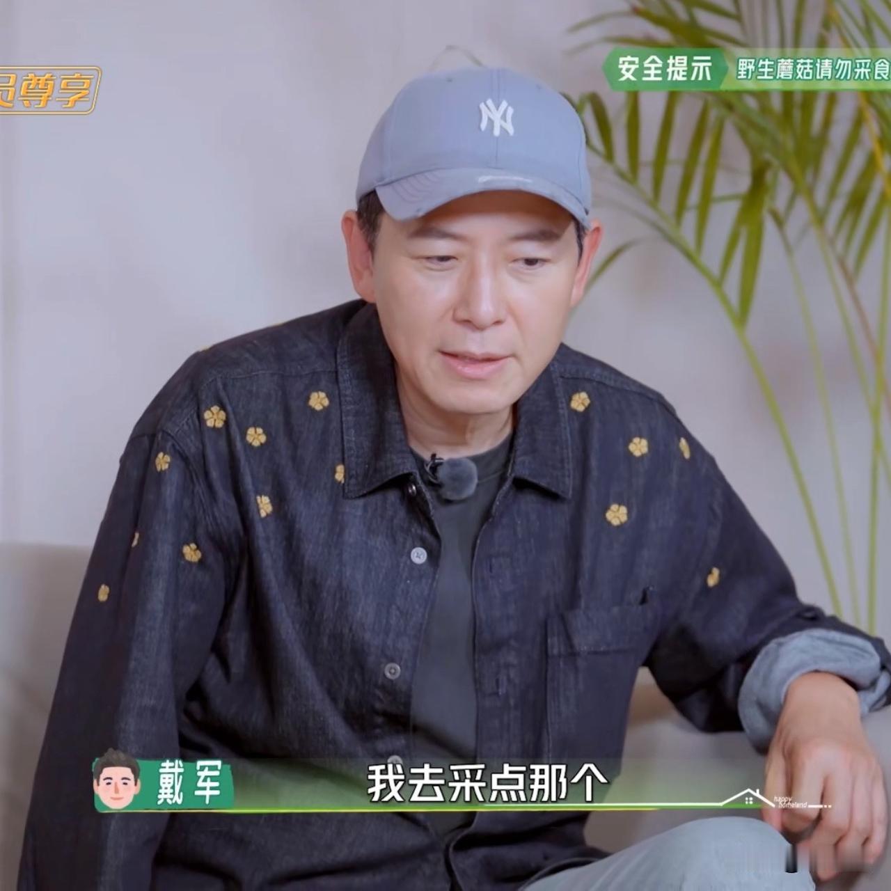 戴军兴致勃勃，直接主动提议：“我可以去采点见手青，炒给你们吃。”结果话音刚落，立