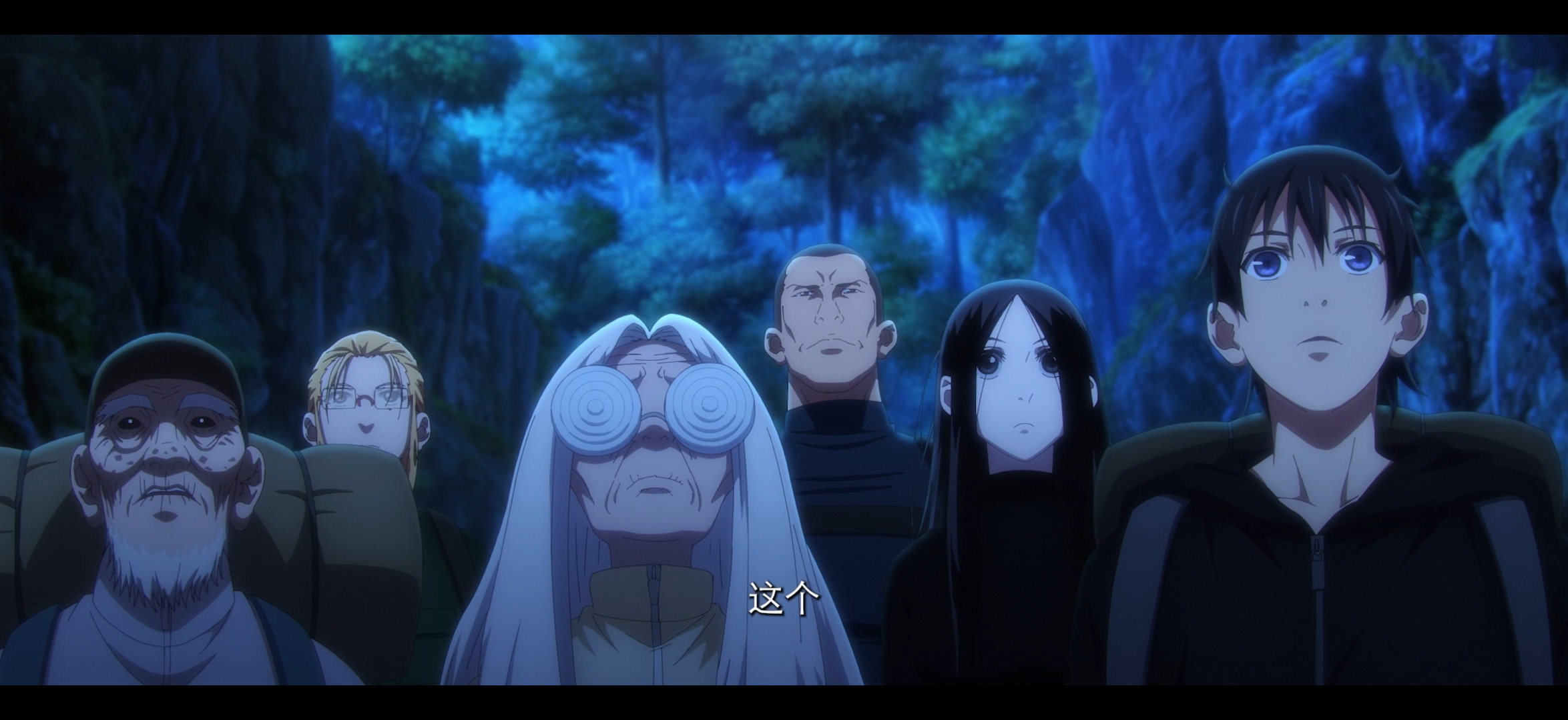 一人之下6误闯花果山了金凤婆婆指着猴子说“这是张怀义后代”时，张楚岚的表情我能笑