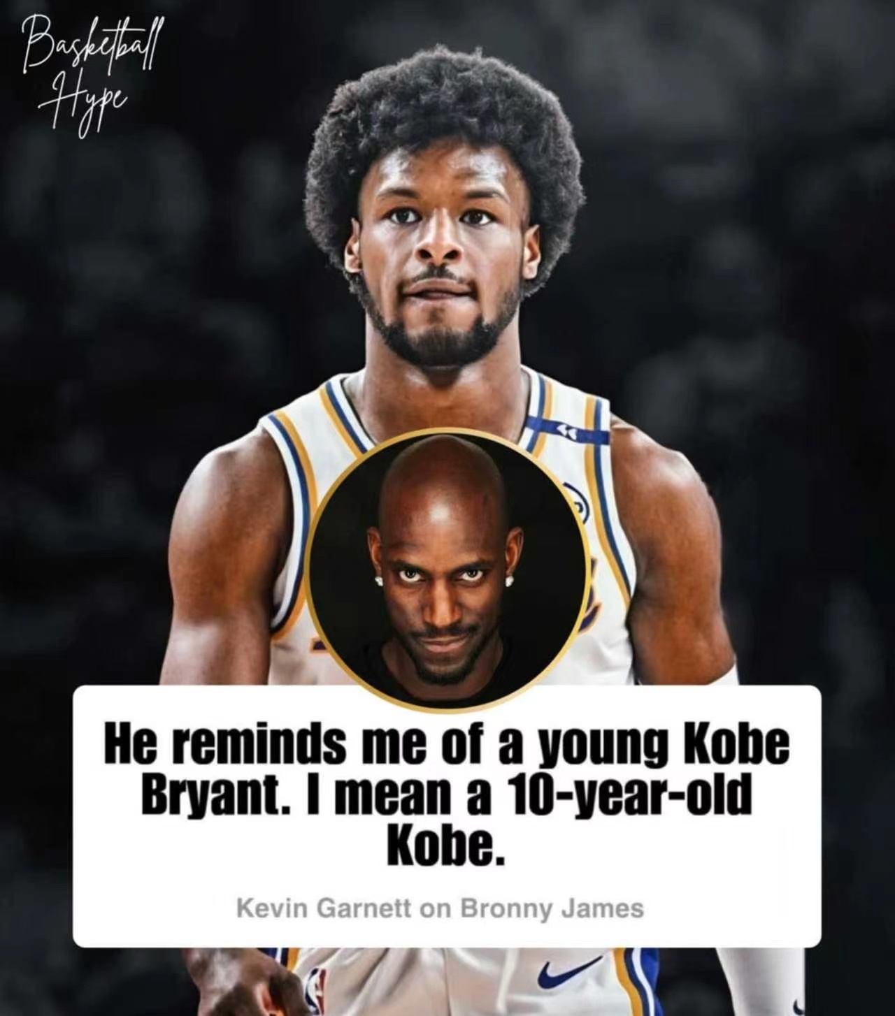 不是，KG这句话，到底是在夸布朗尼，还是在阴阳布朗尼……我的观赛搭子NBA[超话
