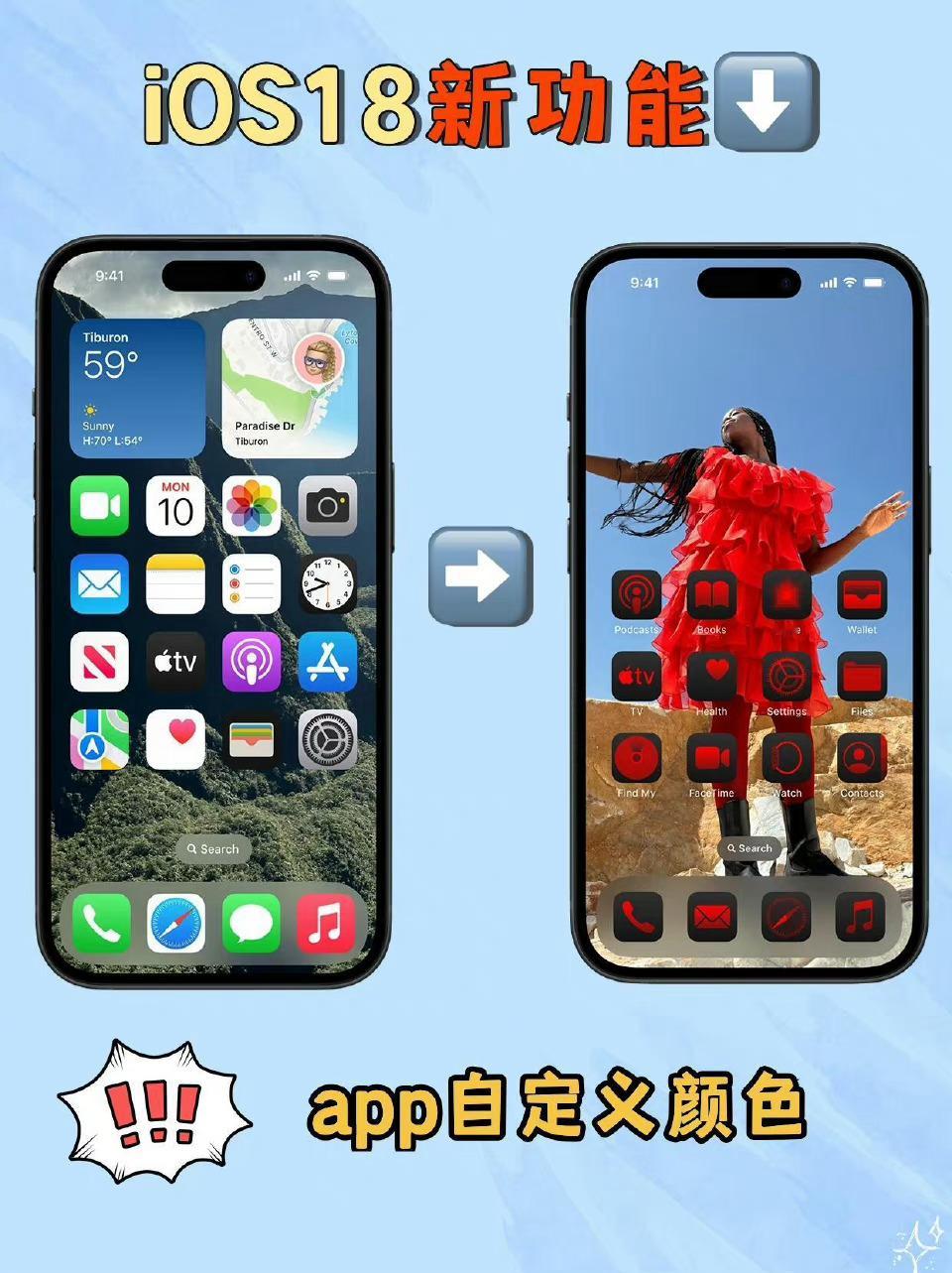 太🐄啦‼️苹果iOS18，超酷新功能‼️这次iOS18的更新真的太惊艳了！我已