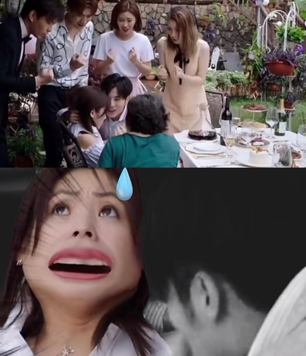 这么癫的国产剧也是让我碰上了，
还有出其右的吗？
一群亲朋好友聚会女主突然肚子痛