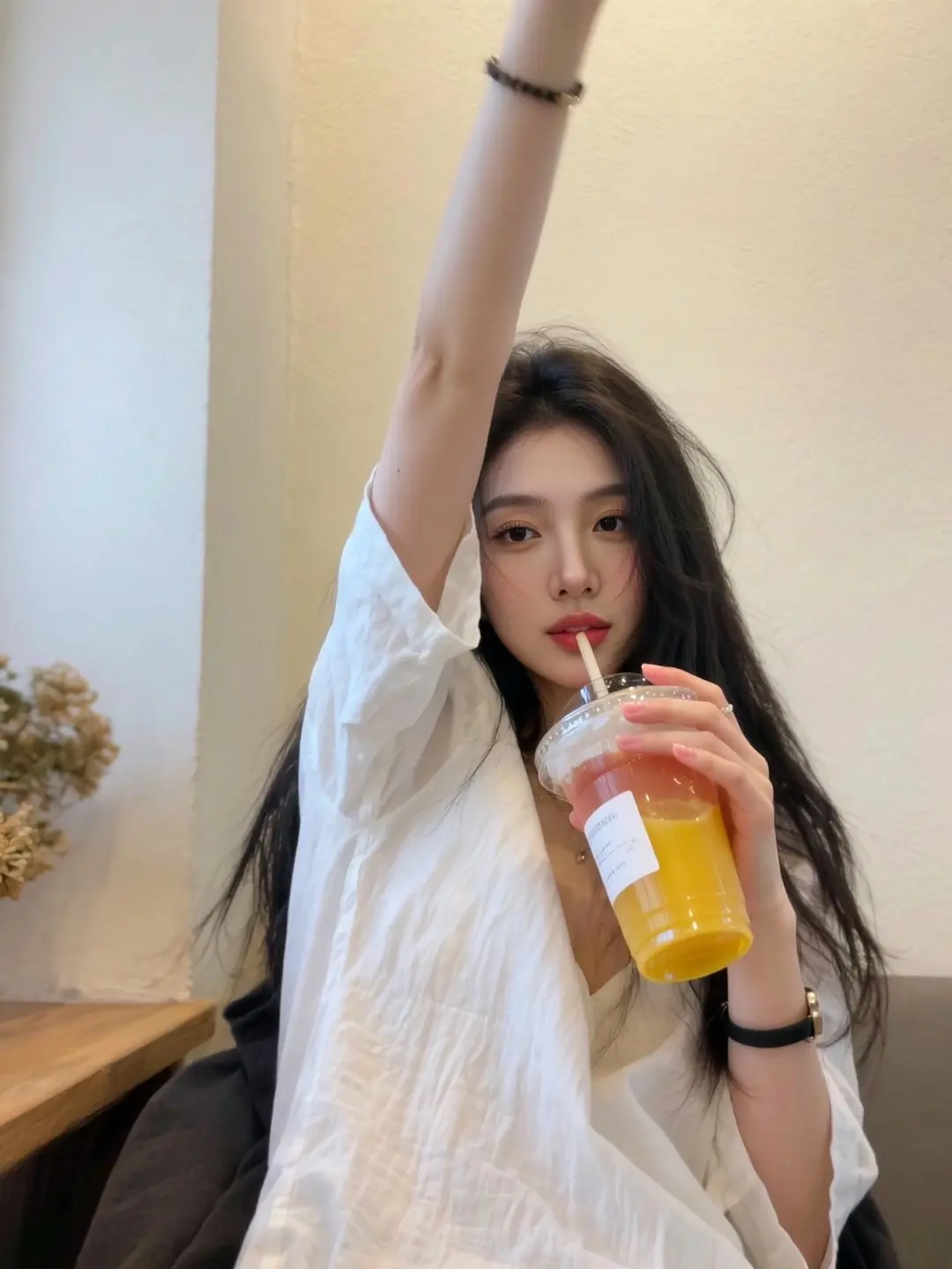 AI休闲生活照 随变ai随便玩 随变一拍都很夯 玩法合伙人计划 甜系女孩