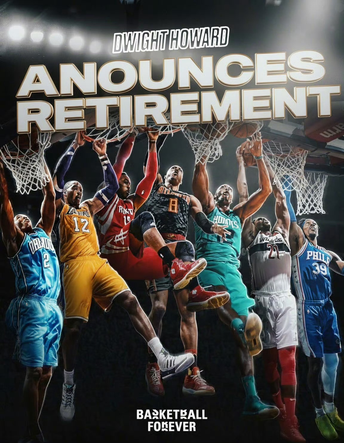 霍华德宣布退役霍华德宣布结束自己。的职业生涯！霍华德在2004年以状元秀身份进入