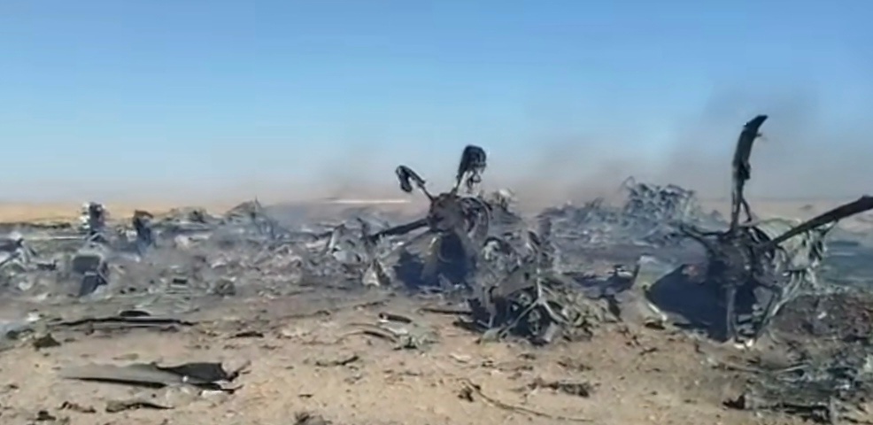 美炸毁2架执行救援故障运输机深刻执行带不走的就损坏掉… 