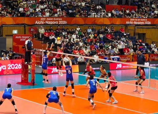 五局鏖战完成复仇！名古屋亚运女排半决赛，中国女排3-2险胜泰国，闯入决赛！
  