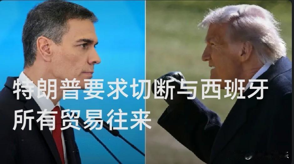 特朗普要求切断与西班牙所有贸易往来

   据外媒报道美国总统特朗普7月8日在土