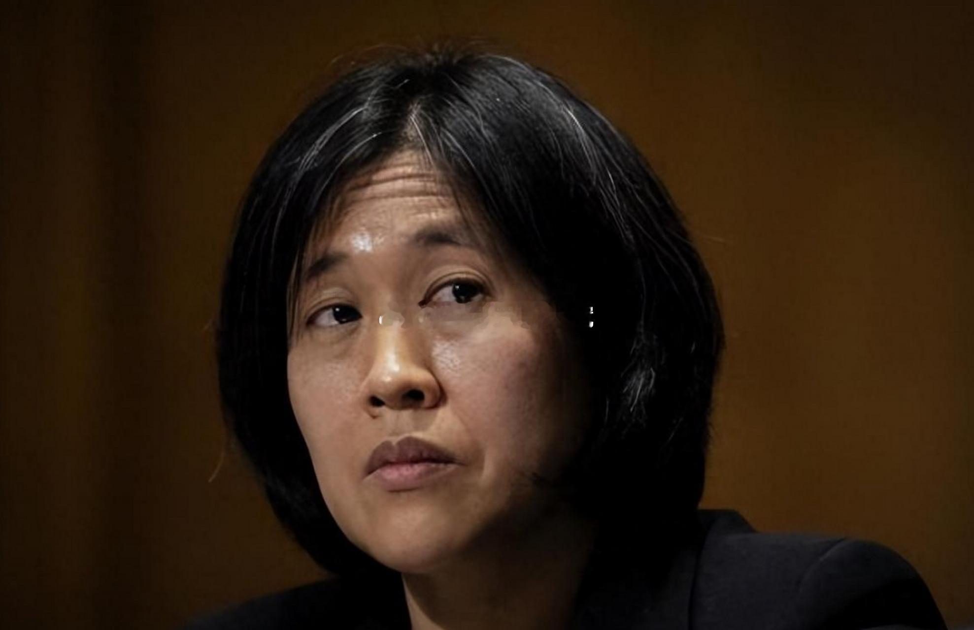美国贸易代表戴琦（Katherine Tai）和特朗普提名的副总统万斯的妻子乌莎