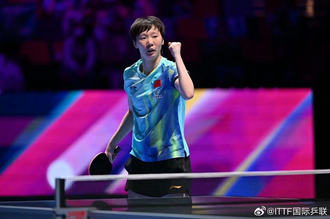 孙颖莎王曼昱，国乒双姝携手捍卫女乒国球荣誉，分别淘汰温特与申裕斌，走到了澳门单打