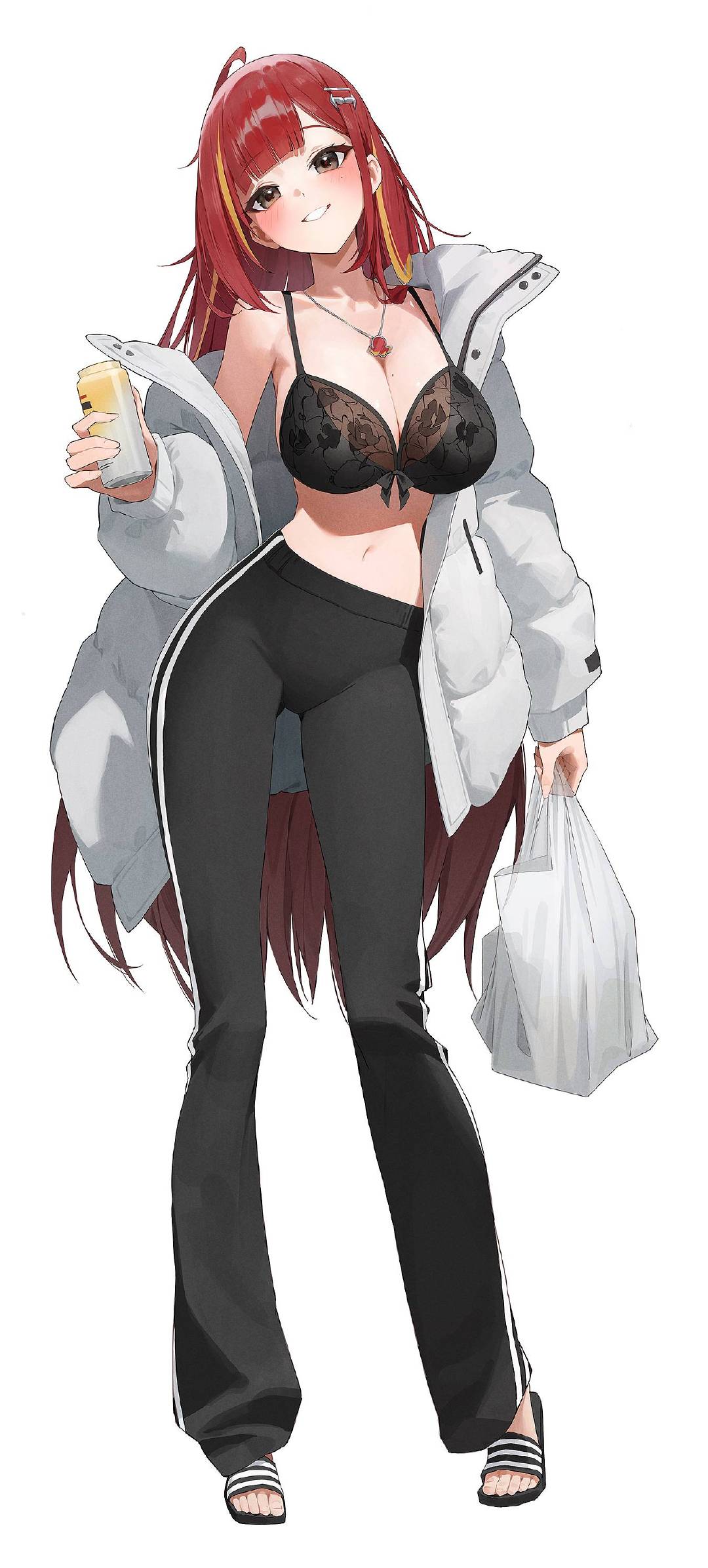 コンビニに行く途中 Lize | 画师: Yoba，网页链接