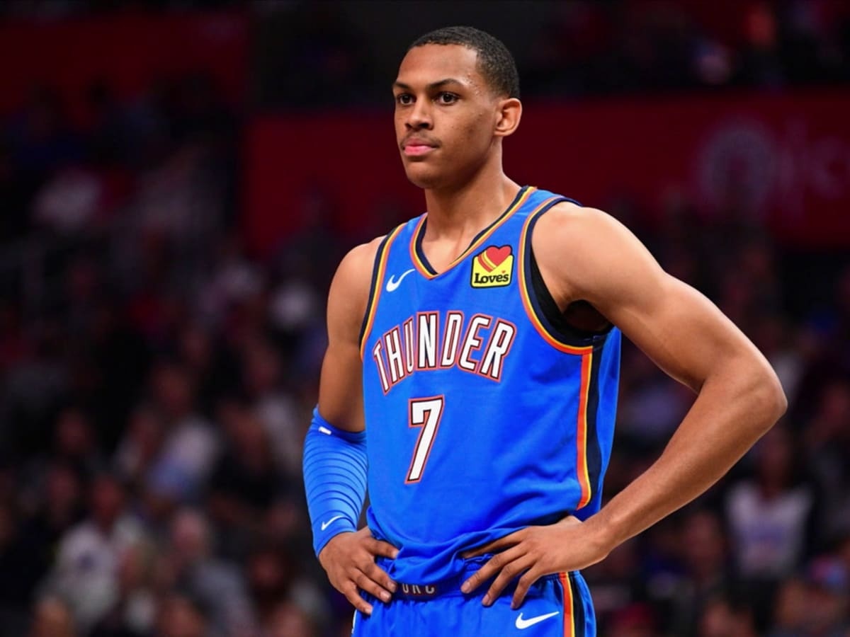 切特超越战神贝兹利上升至雷霆队史三分榜第17位！雷霆vs掘金雷霆