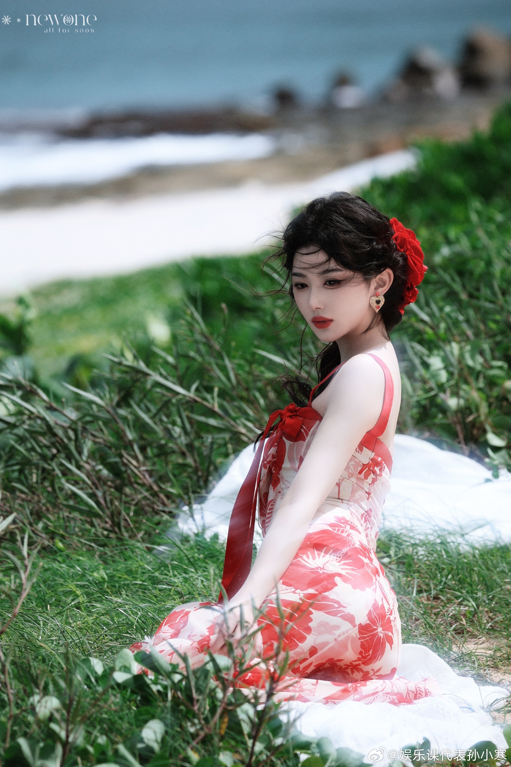 孔雪儿费加罗红裙造型🆘雪雪好适合红裙子（cr logo）孔雪儿费加罗红裙