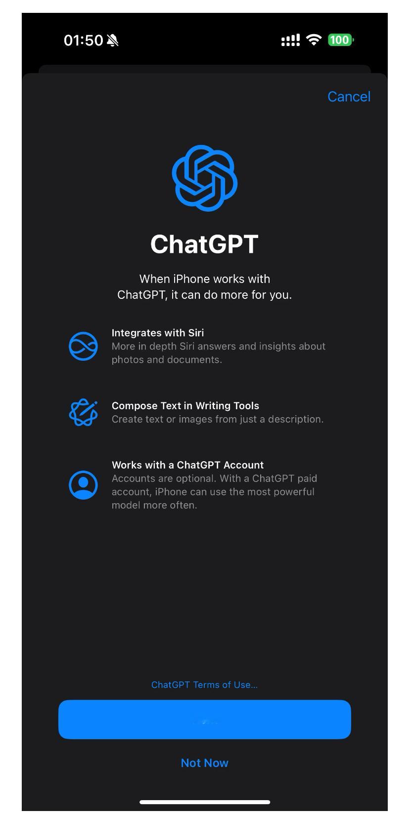 ChatGPT已集成到苹果操作系统  iOS18.2正式版发布了ChatGPT现