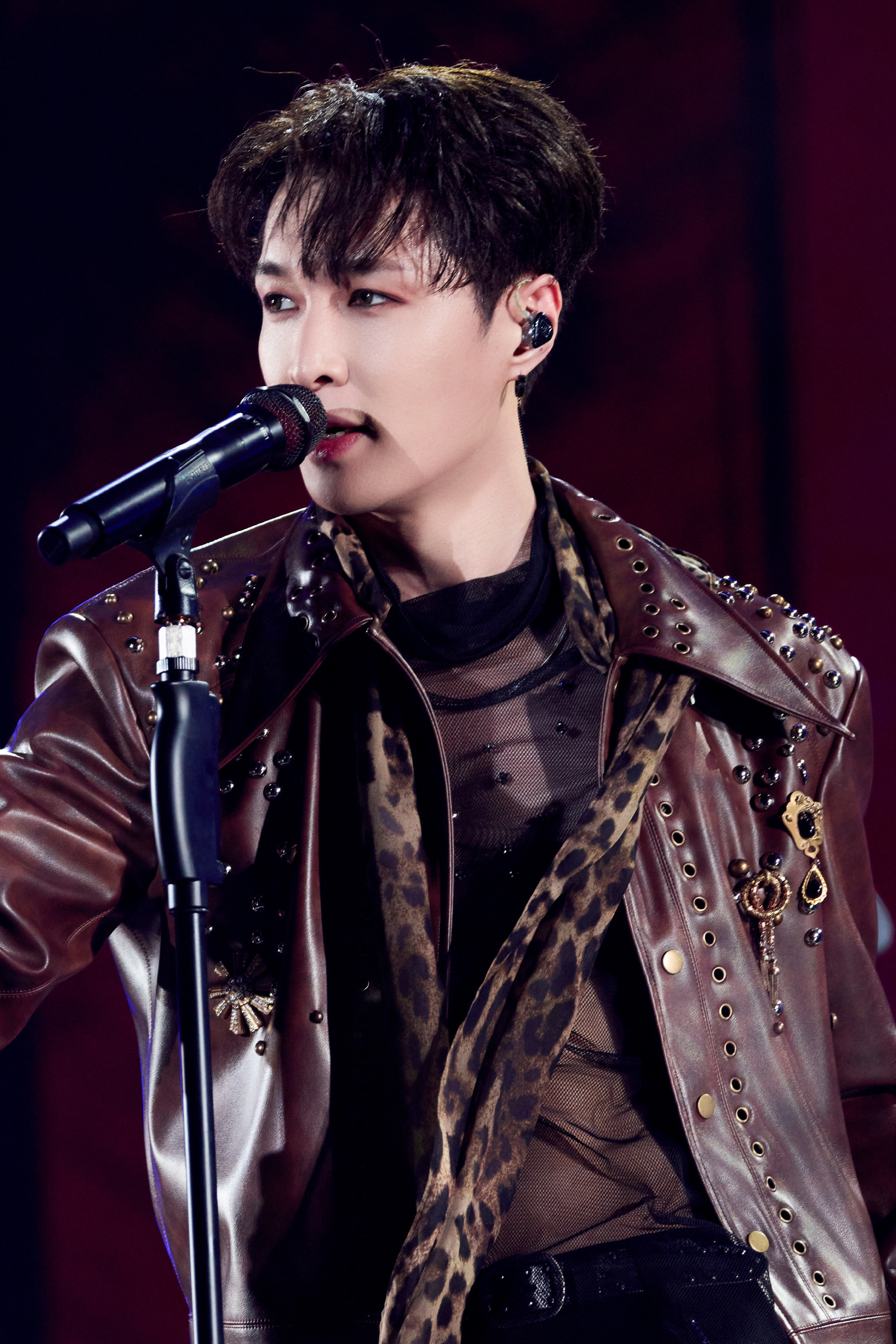 话筒🎤+手 立麦唱歌的神zyx 张艺兴新专辑斗战胜佛   lay ljj 