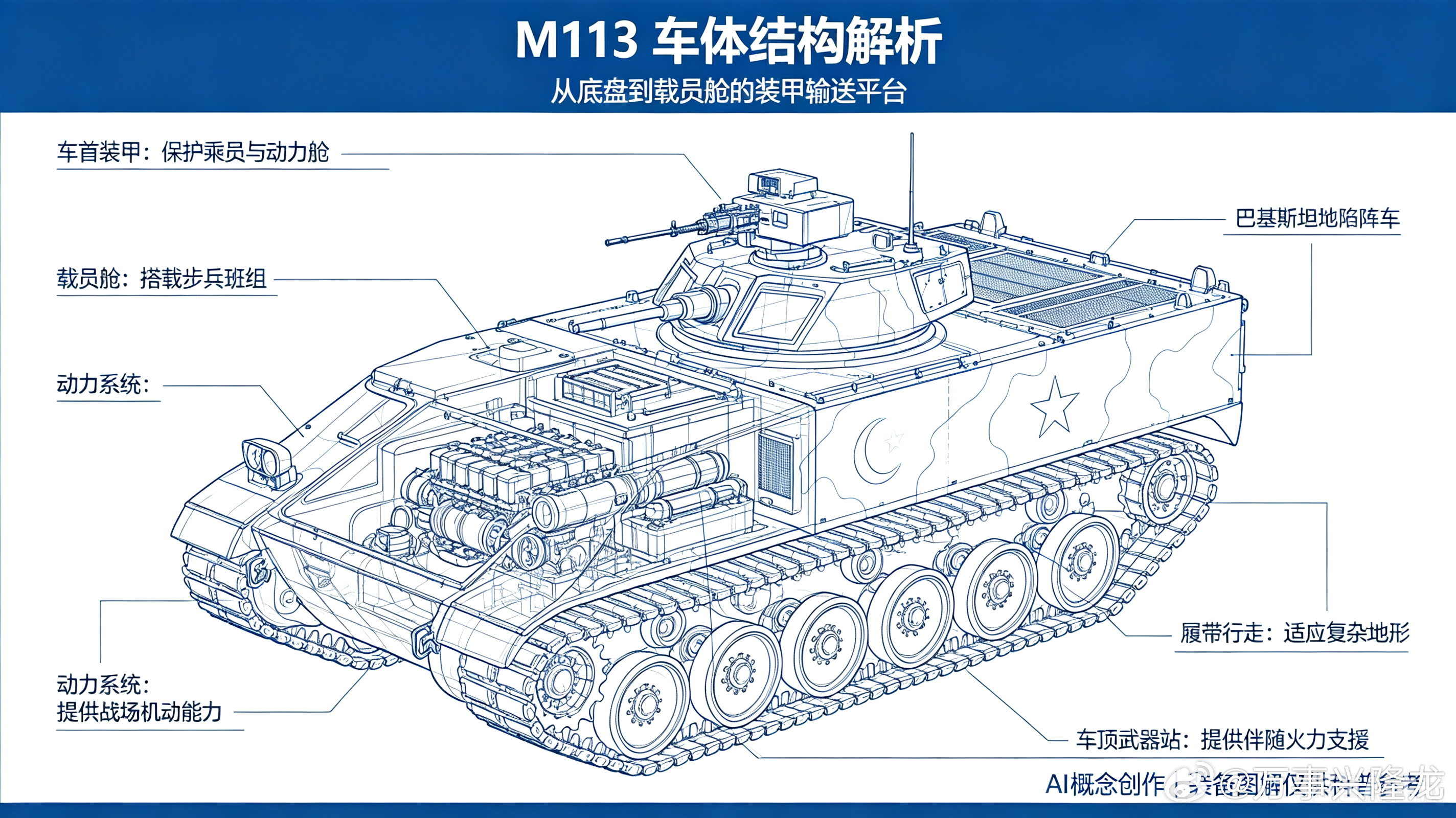 驰骋南亚的老兵：巴基斯坦M113装甲输送车在巴基斯坦的边境戈壁与反恐前线，总能见