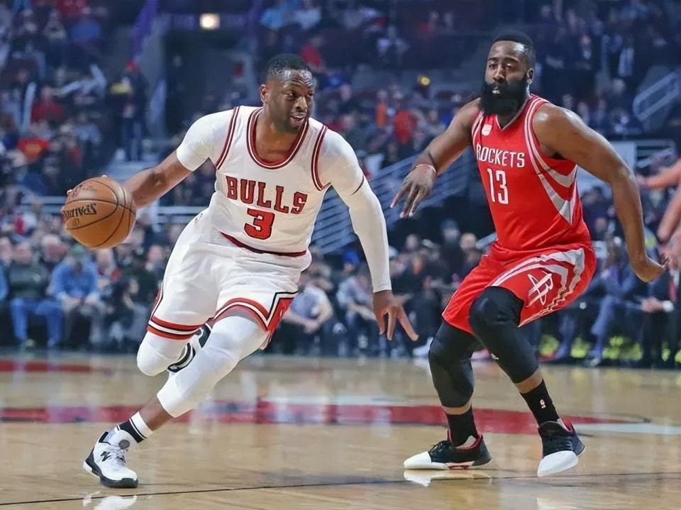 哈登和韦德到底谁更优秀？最近美媒BGN Hoops直接拿两人36岁时的数据做了一