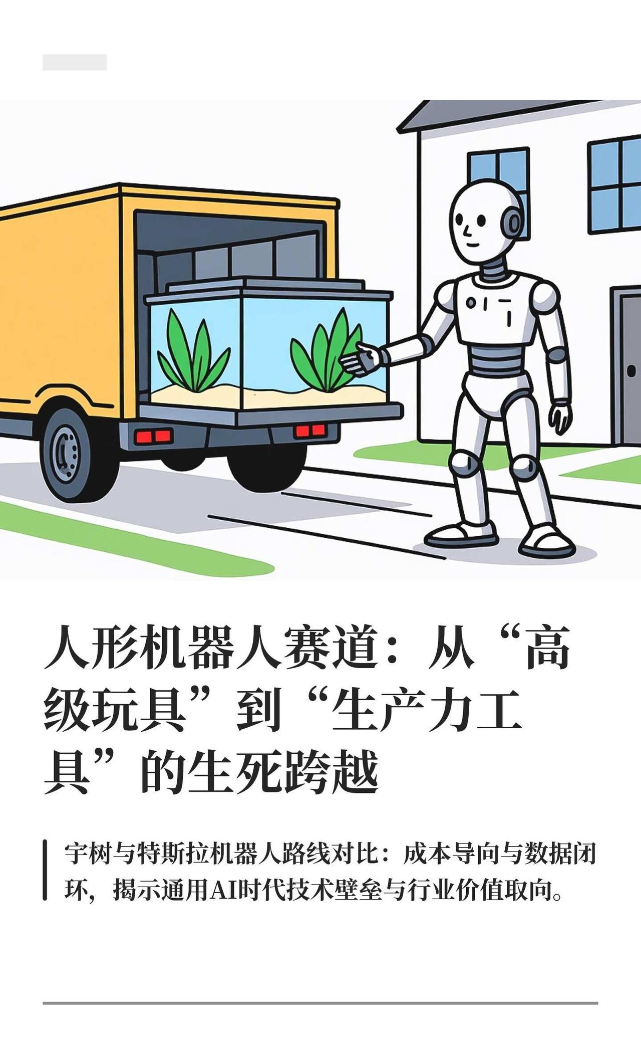 人形机器人赛道：从“高级玩具”到“生产力
具身智能 人工智能 机器人