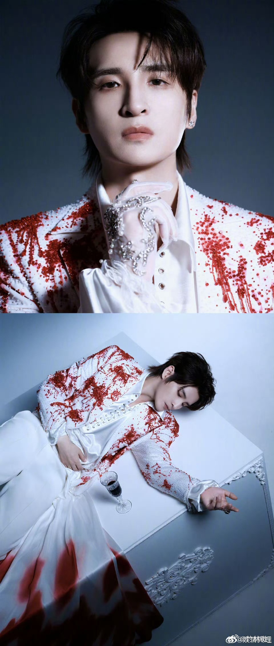 张远回应自己手小抓财张远 张远这暗黑帅照，被元宝姐姐一眼看穿：手套都塞不满的小手