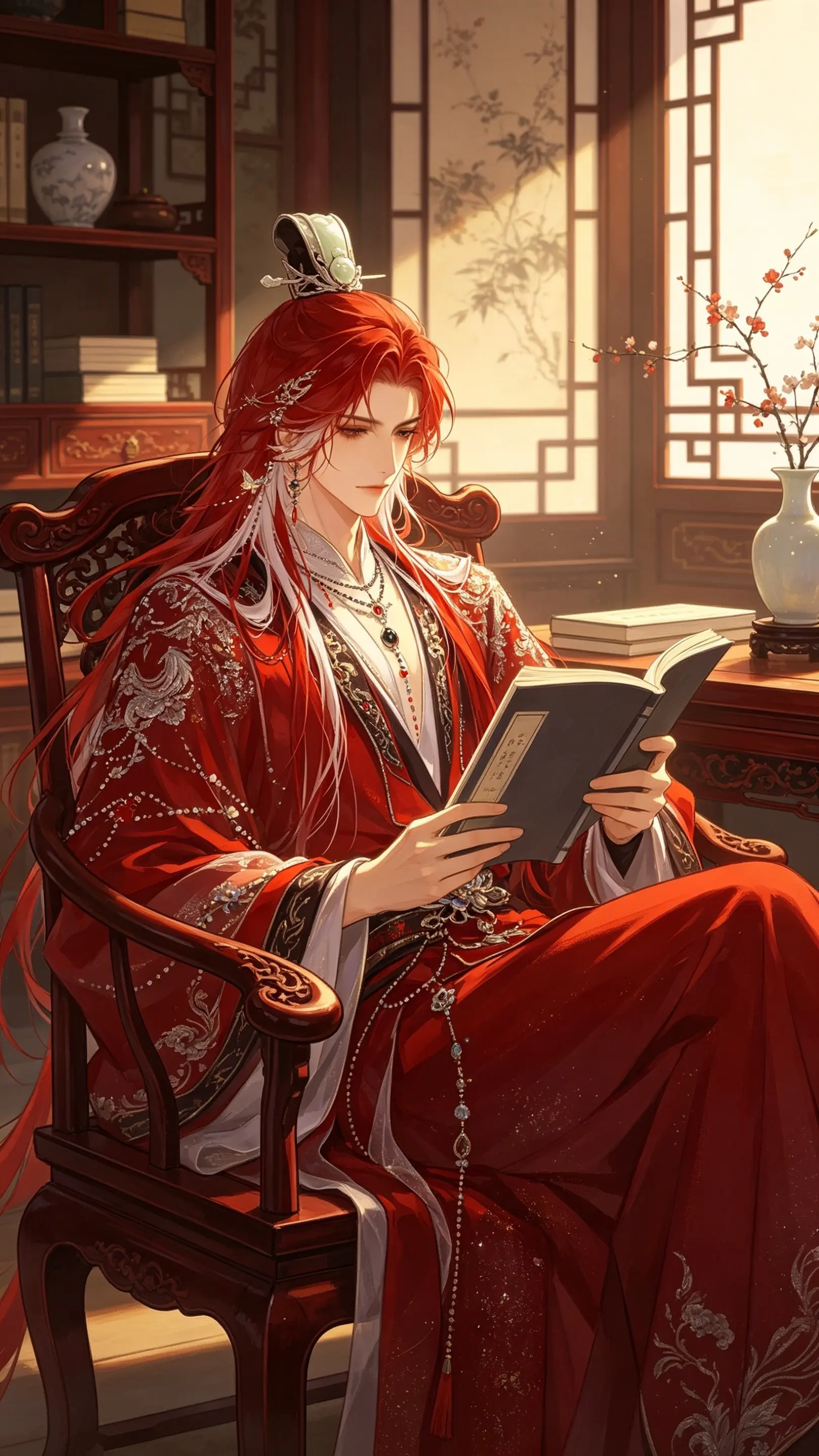 AI去水印写真集 ai创作 我乃尘世谪酒仙 古风插画
