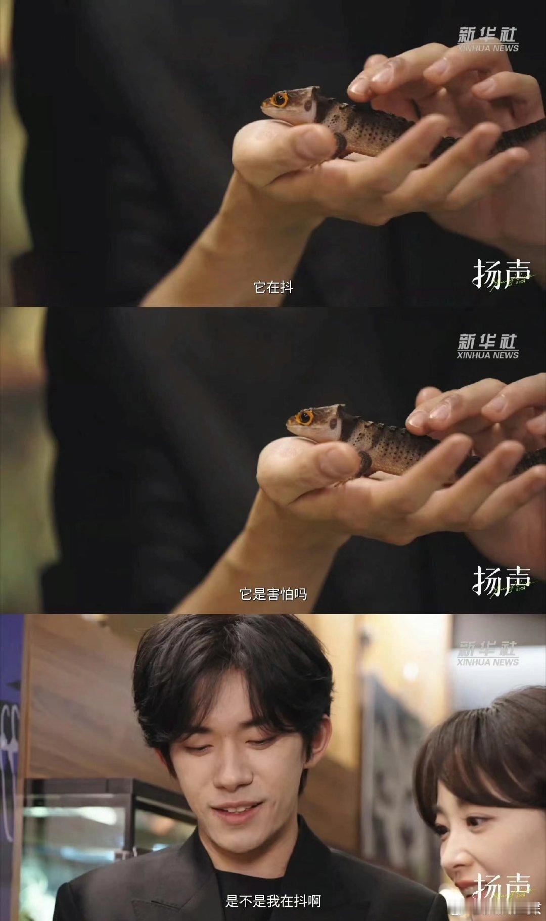 #易烊千玺 有没有可能害怕的是我# 哈哈哈这波又被千玺整笑了啊！千玺手抖啦！“有