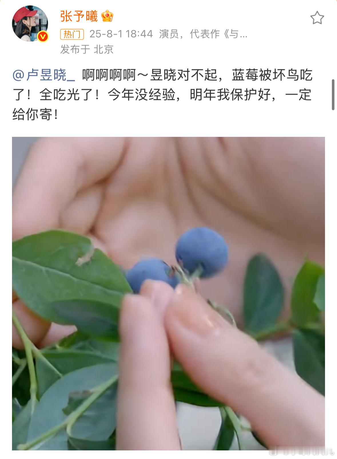 张予曦 卢昱晓对不起哎？张予曦卢昱晓又是咋认识的？ ​​​