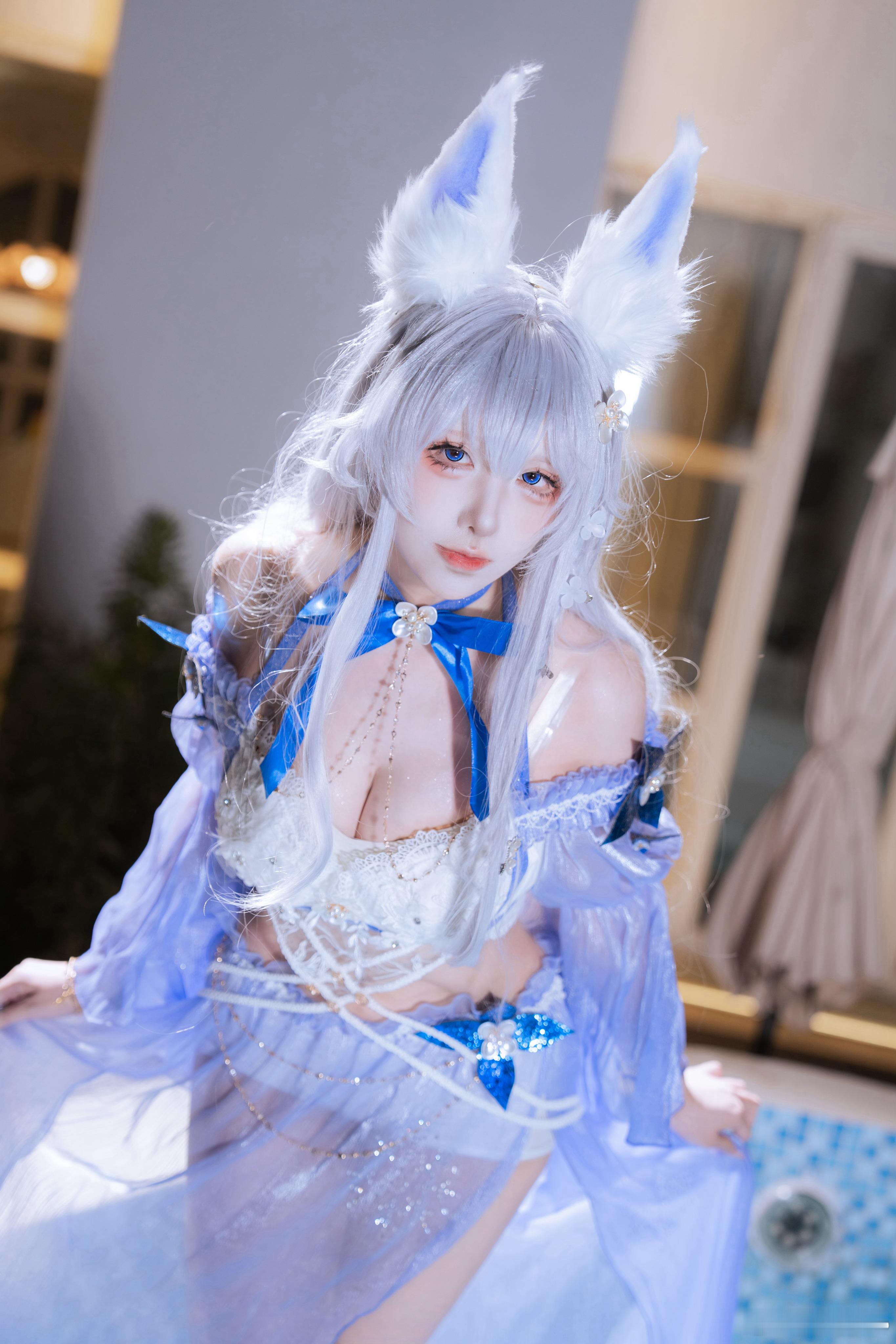 碧蓝航线[超话]  💙信浓碧蓝航线cos ​​​