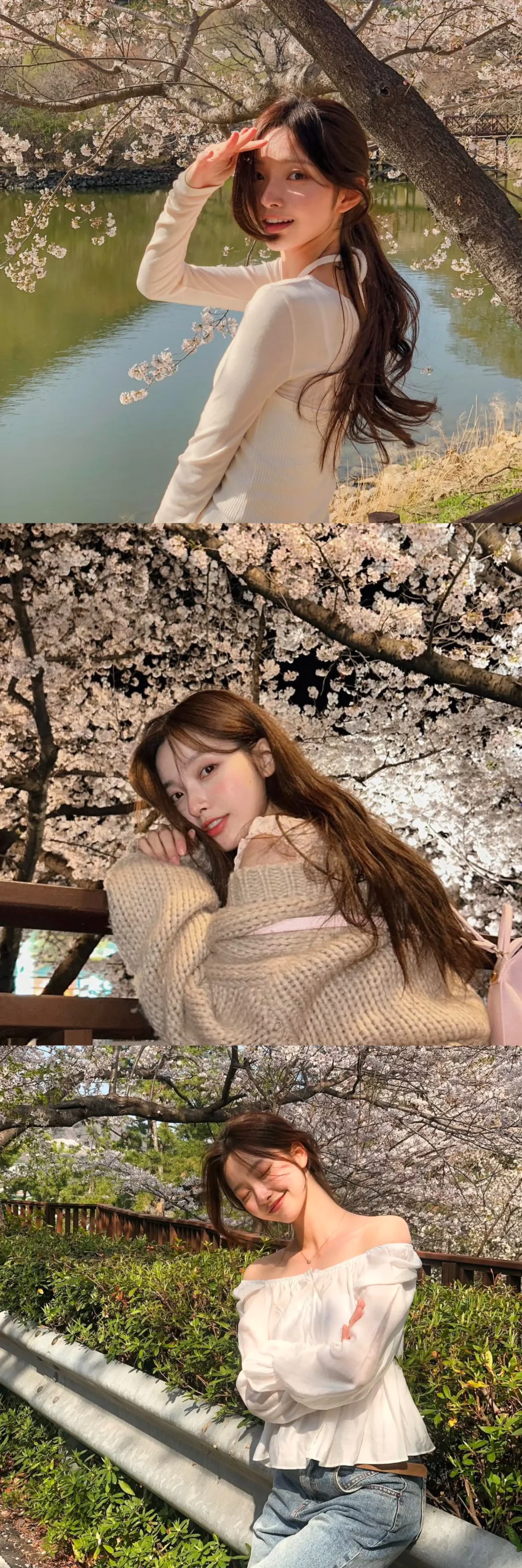 存一些春天拍照姿势🌸