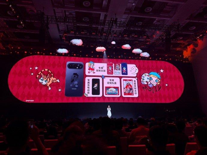 潮玩党狂喜！荣耀x泡泡玛特MOLLY限定版3999元拿下！
 
荣耀这波联名太会