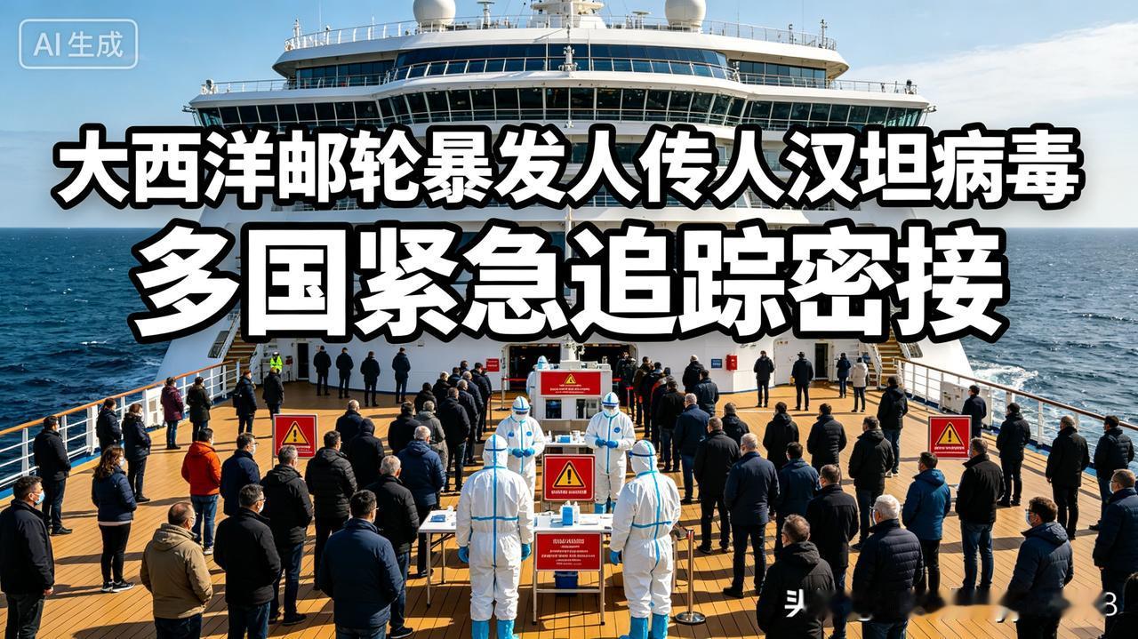 密闭邮轮秒变病毒传播高危区，病死率高达50%、唯一可人际传播的汉坦病毒亚型，正牵