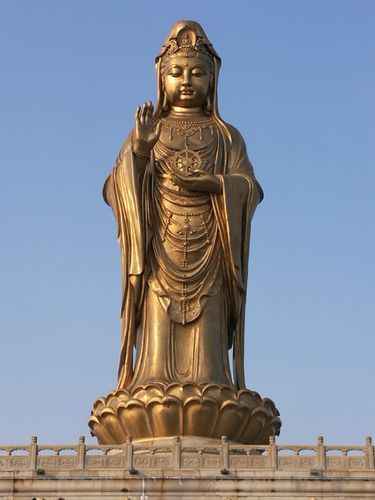 南海观音菩萨保佑，点赞者见观音赐福之吉光。 ​​​