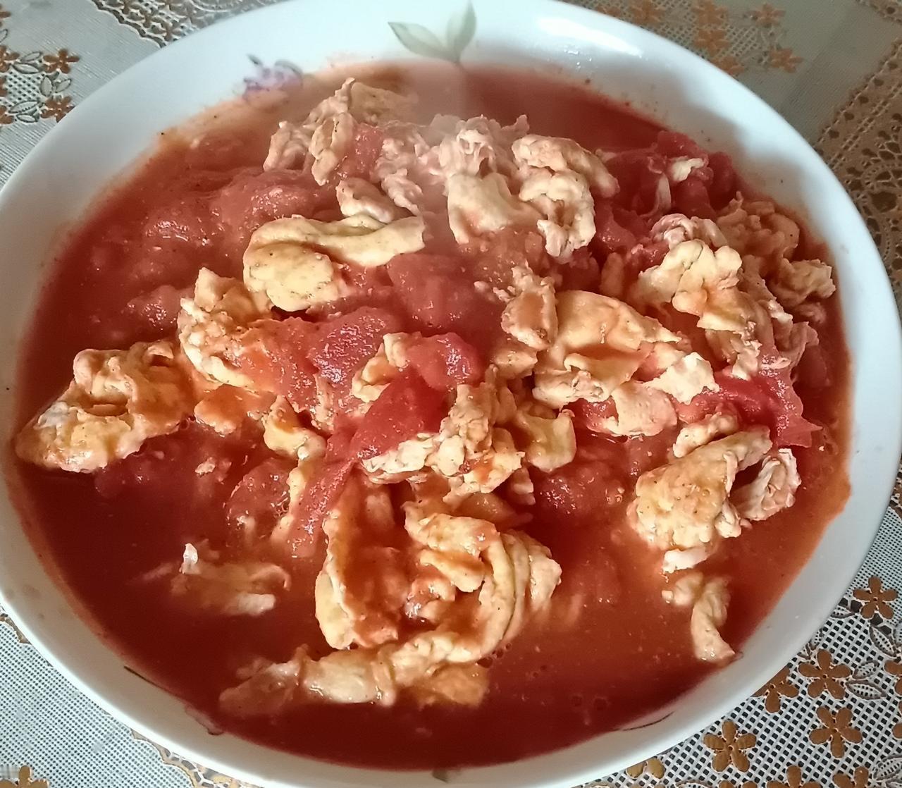 灌装蕃茄炒蛋也好吃