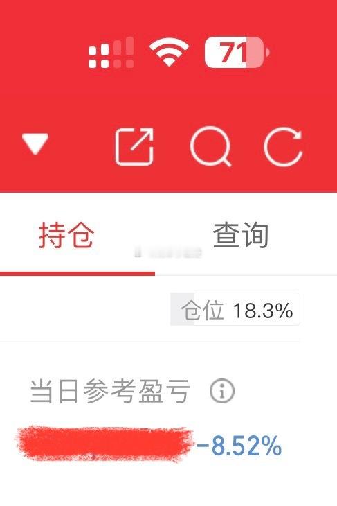 今日亏损，发出来让大家开心一下。刚刚伊朗这波导弹发射，让我跑出来了… ​​​