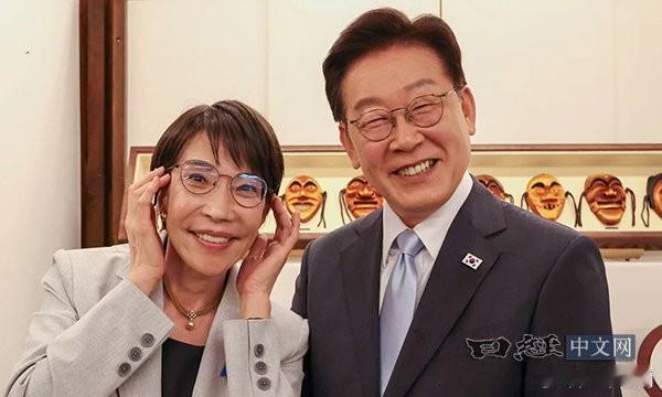 韩日首脑会面互赠特产相约赴日泡温泉…5月19日，高市早苗到访韩国安东，与韩国总理