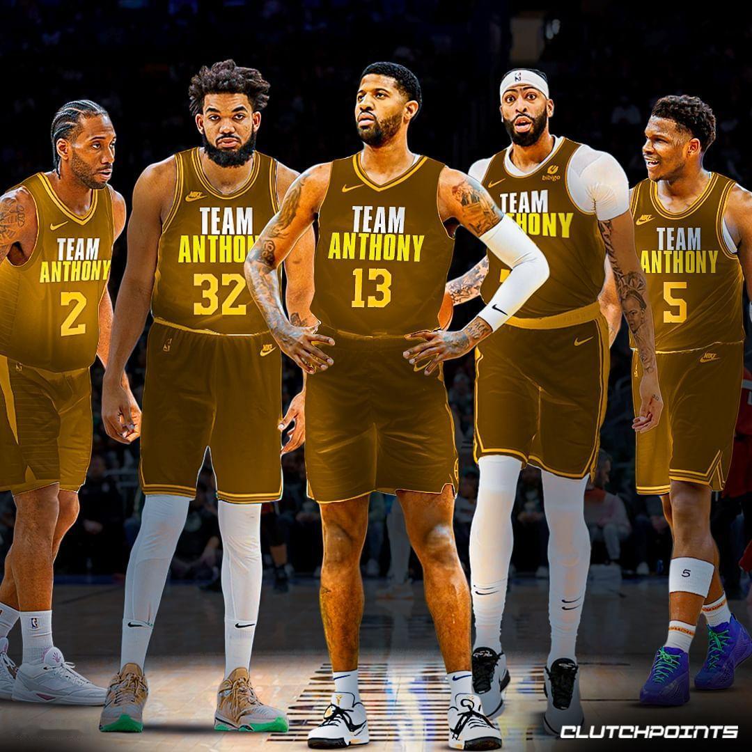 西部安东尼替补大队[笑cry][笑cry]🔸 Kawhi Anthony Le