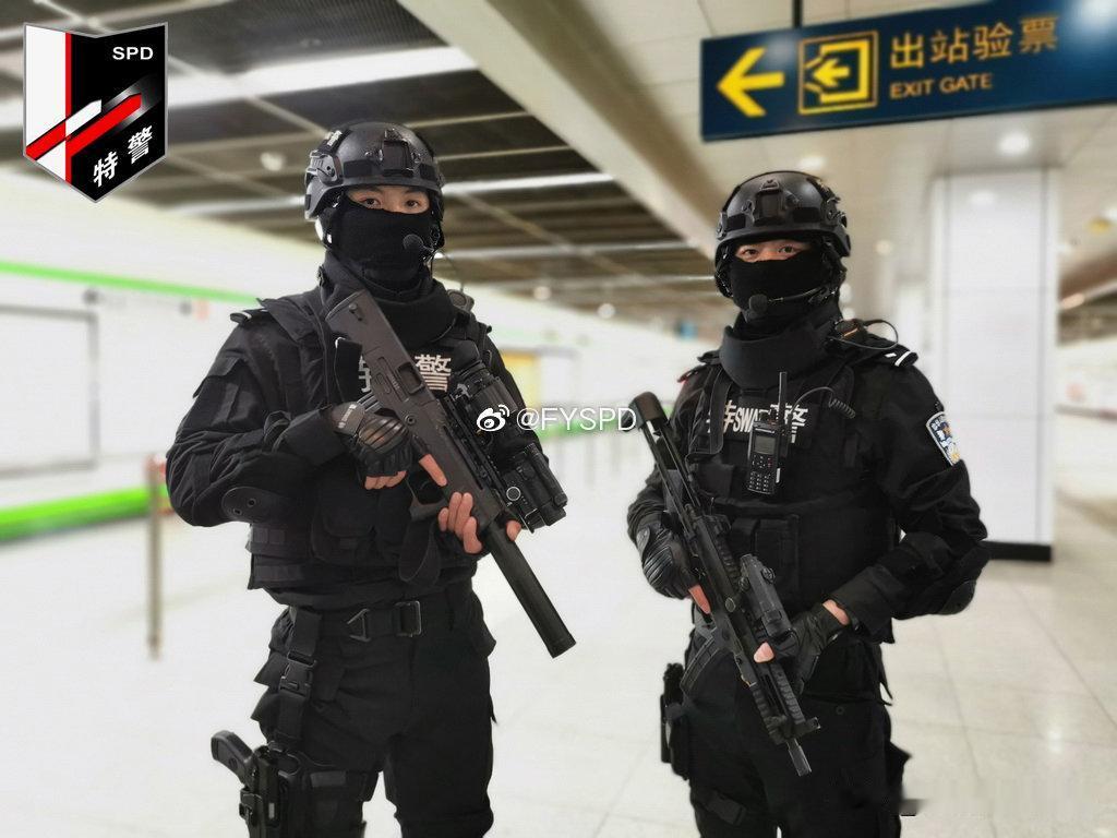 上海特警队的JS9与CS/LS7
图片出自坛友警察图片大神飞扬spd